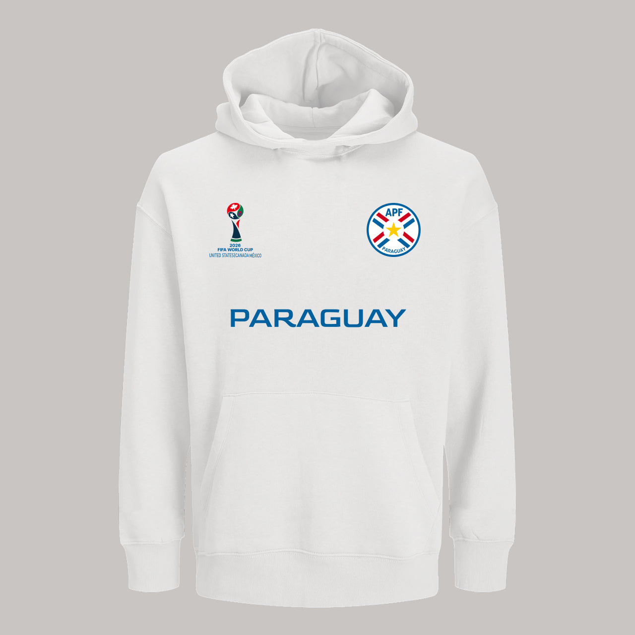 Paraguay Soccer Team Fan Hoodie – 2026 World Cup Football Sweatshirt