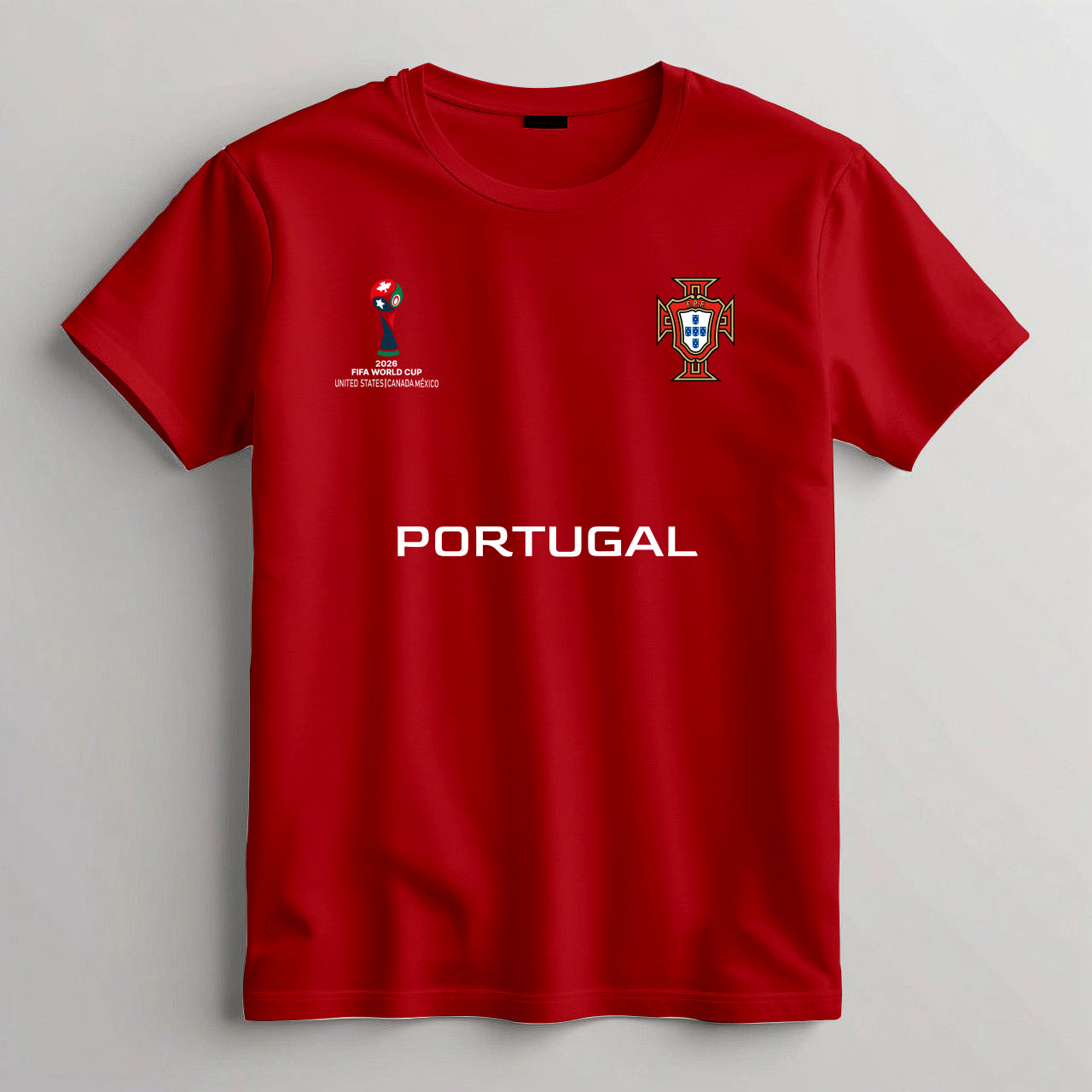 Portugal Football Team Fan T-Shirt – 2026 Football World Cup TShirt