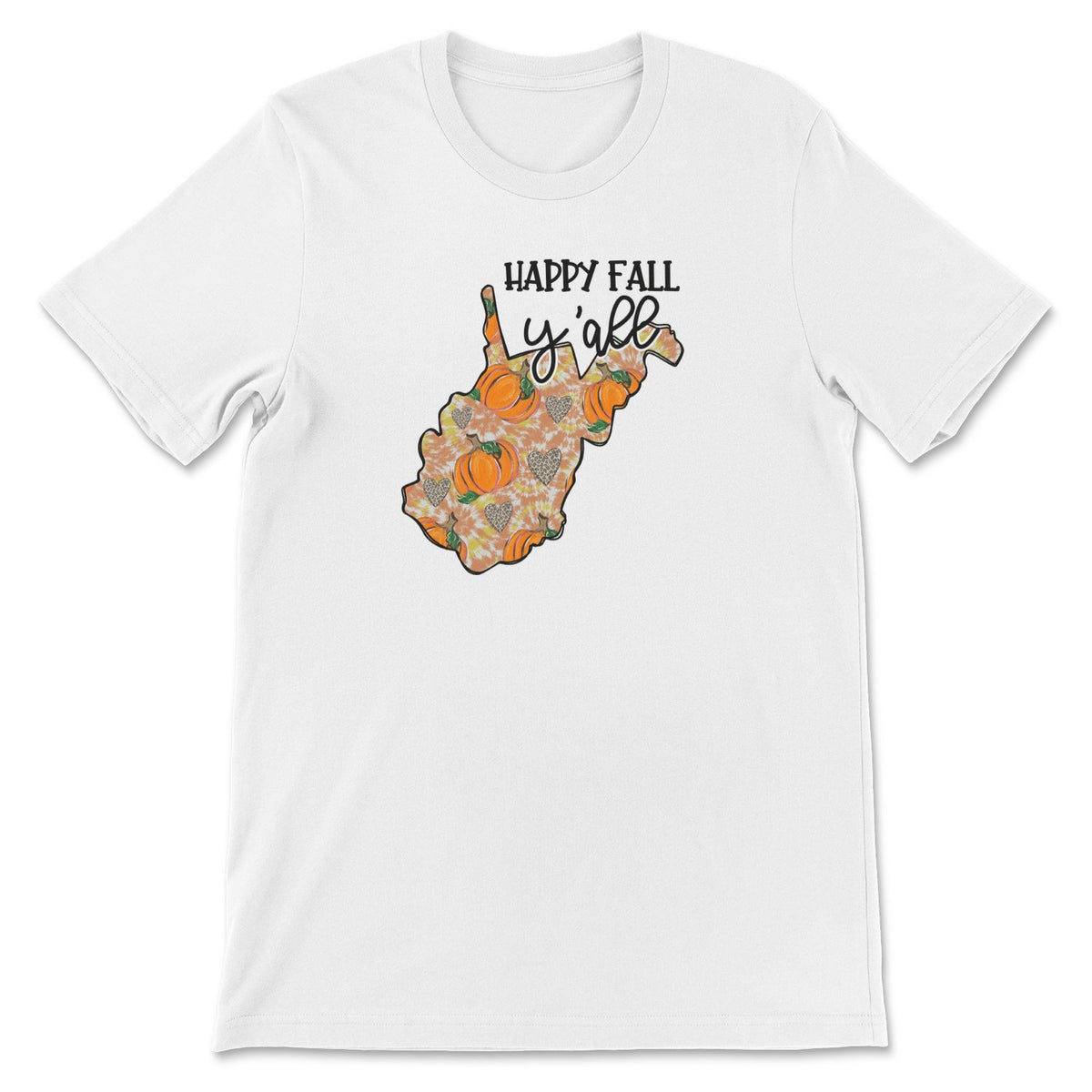 Happy Fall West Virginia Tee