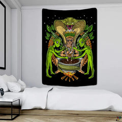 Alien Wall Mounted Hippie