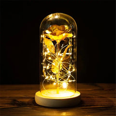 Led Enchanted Galaxy Rose Decor