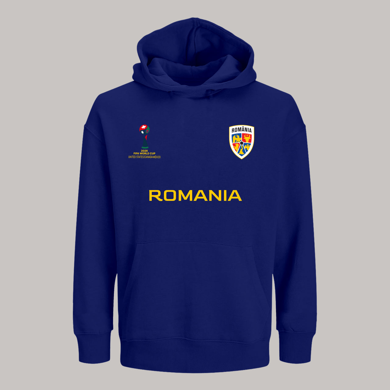 Romania Soccer Team Fan Hoodie – 2026 World Cup Football Sweatshirt