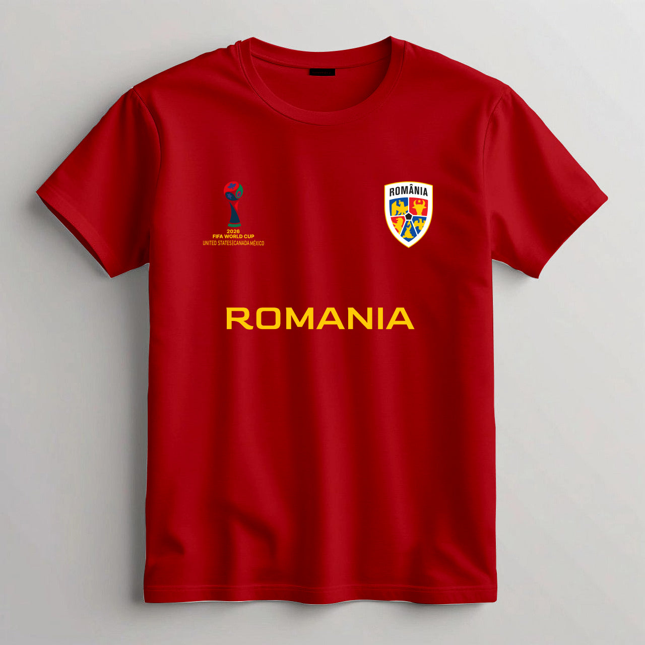 Romania Football Team Fan T-Shirt – 2026 Football World Cup TShirt