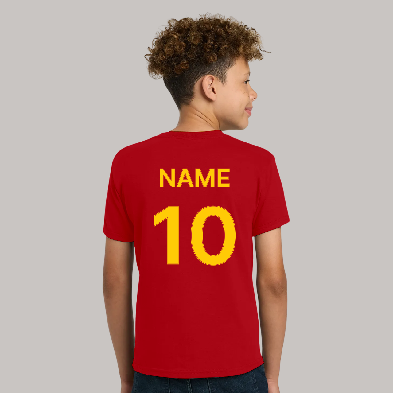Romania Soccer Team Fan T-Shirt For Boys/Youth – 2026 Football World Cup TShirt