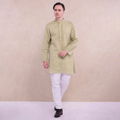 Indian Traditional Clothing for Men Sets Kurtis 2 Color Blouse and