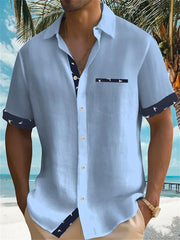 2023 Summer New Men's Aloha shirt Casual Fashion Street High Quality