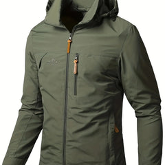 Waterproof Men's Windbreaker Jackets for Mens Parkas Coat Clothing