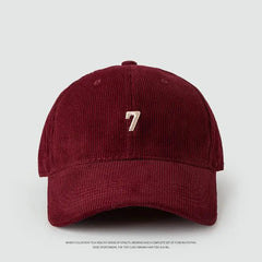 Winter 60-65 cm Large Size Corduroy Baseball Cap For Men Women Autumn