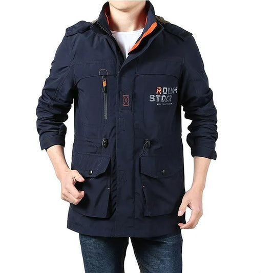 Autumn And Winter Outdoor Casual Charge Clothes Middle-aged Jacket