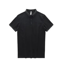 Dukeen Solid Color Polo Shirts for Men Short-Sleeved Golf Wear Summer