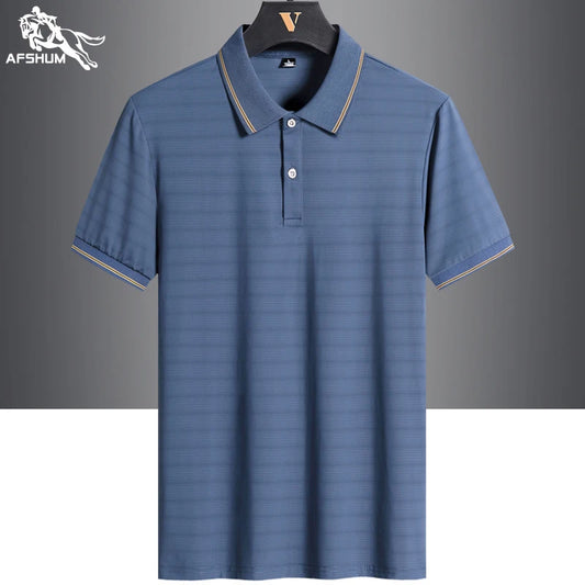 polo shirt men L-6XL 7XL 8XL Summer new high quality mens