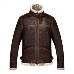 Fashion Leather Coat Jacket Cosplay PU Faur Jacket Long-sleeve Winter