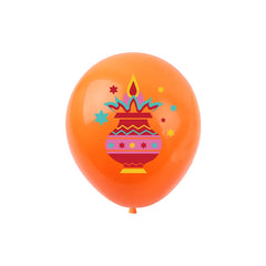 Diwali Theme Party Balloons,Happy Diwali Balloon, 12 inch Elephant