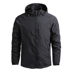 Men Outdoor Hiking Jackets Waterproof Hooded Windbreaker Coat Men 2023