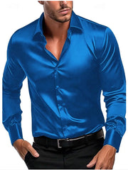 2023 New business gentleman social fashion design shirt top Men's