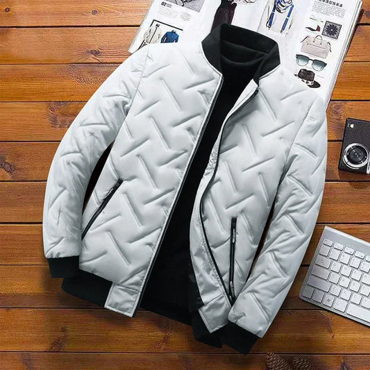 New Autumn Winter Jacket Men Cotton Padded Jacket Korean Fashion