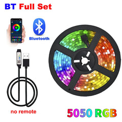 LED Strip Light Color USB RGB Tpae Bluetooth LED Strip Bedroom