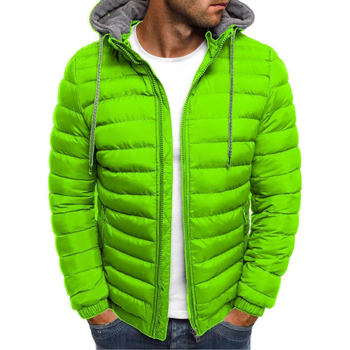 Men's Jacket Parkas Autumn Winter Comfort Warm Hooded Jackets Coats