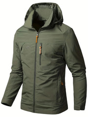 Waterproof Men's Windbreaker Jackets for Mens Parkas Coat Clothing