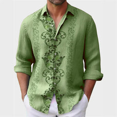 6 -color men's shirt printed men's shirt explosion model spring and