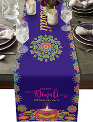 Happy Diwali Table Flags Diwali Indian Festival of Lights Diwali Party