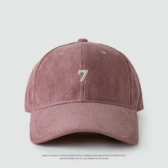 Winter 60-65 cm Large Size Corduroy Baseball Cap For Men Women Autumn