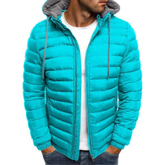 Men's Jacket Parkas Autumn Winter Comfort Warm Hooded Jackets Coats