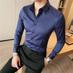 10 Color Summer New Mens Short-sleeved Shirt Cotton Casual Business