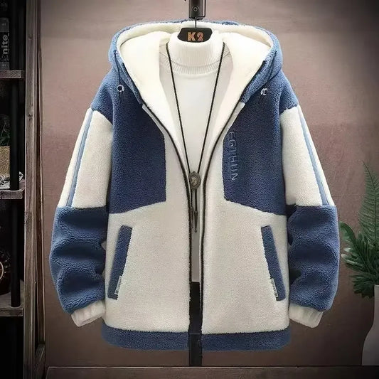 Autumn Men's Jackets Korean Fashion Streetwear Harajuku Winter Hooded