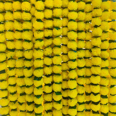 5-50pcs Marigold Flower Garland For Decoration Artificial Flowers 5