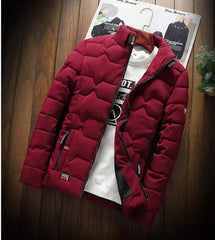 New Winter Warm Coats Jacket Long Sleeve Cotton-padded Jacket Zipper