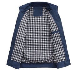 Fashion Autumn Jackets Men Casual Solid Color Bomber Jacket Men New in