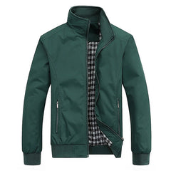 Fashion Autumn Jackets Men Casual Solid Color Bomber Jacket Men New in