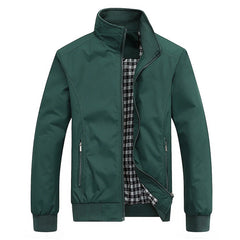 Fashion Autumn Jackets Men Casual Solid Color Bomber Jacket Men New in