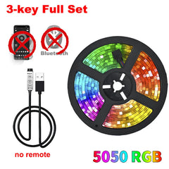 LED Strip Light Color USB RGB Tpae Bluetooth LED Strip Bedroom