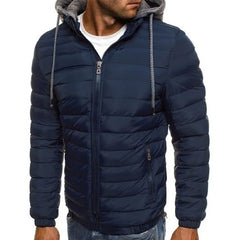 Men's Jacket Parkas Autumn Winter Comfort Warm Hooded Jackets Coats