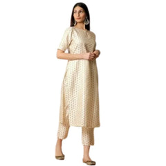 White Salwar Kameez Dupatta Stitched Palazzo Kurta Summer Women Kurtis