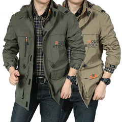 Autumn And Winter Outdoor Casual Charge Clothes Middle-aged Jacket