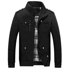 Cargo Jacket Men Casual Windbreaker Jacket Coat Men Spring Autumn New