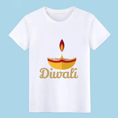 Diwali Light Gift Idea t shirt Character 100% S-3xl Kawaii Cute Humor