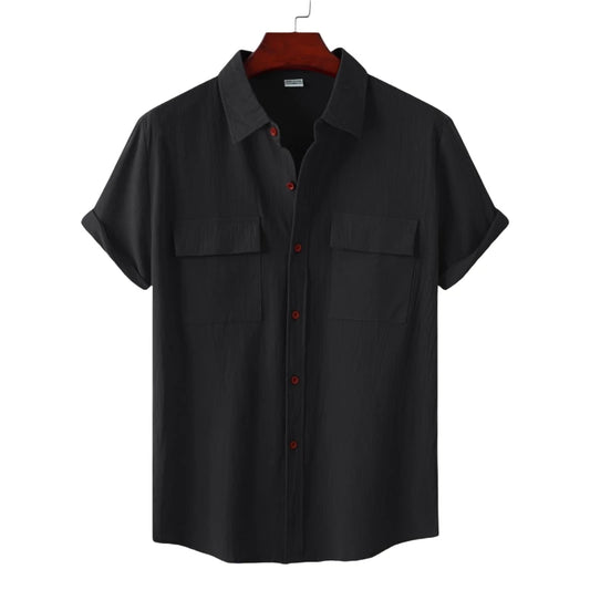 Summer New Luxury Shirt For Men Shirts High Quality Men's Linen Shirt