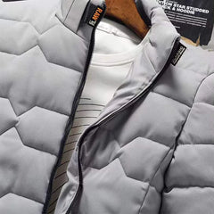 New Winter Warm Coats Jacket Long Sleeve Cotton-padded Jacket Zipper