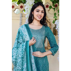 Handmade Kurti Pant Women Palazzo Kurta Dupatta Salwar Kameez