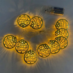 10 LED Colored String Lights Indian Diwali Light Party Decorative