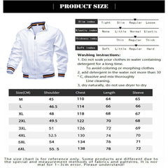 Jackets Men Spring Autumn Fashion New In Outerwears Solid Casual