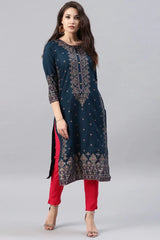 Kurtas for Women Spring Summer Women's Indian Dress Cotton Printed