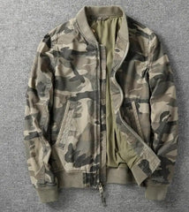 Autumn Winter Jackets American Camouflage Work Coat Men's Casual