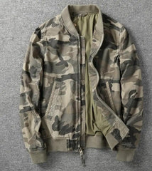 Autumn Winter Jackets American Camouflage Work Coat Men's Casual