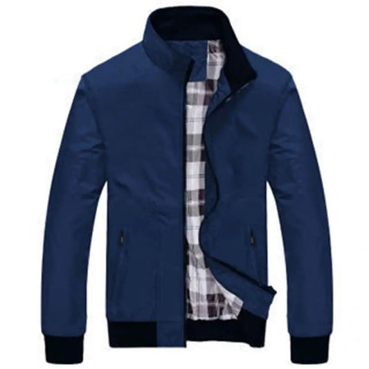 Spring Jacket Fabulous Elastic Cuff Spring Jacket All Match Men Coat