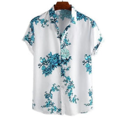 Hawaiian Shirt Men Summer 3d Coconut Tree Printed Shirts For Men